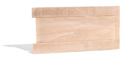 Artisan Bread Bag w/Center Window - 8x3.5x15"