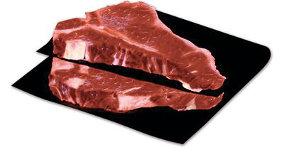 Papier à steak noir - 8" x 11"