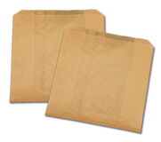 Looking Natural® Grease Resistant Sandwich Bags - 6" x .75" x 6.75"